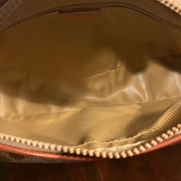 CELINE Macadam Monogram PVC Crossbody Leather Brown - Picture 11 of 13